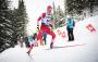Российские команды заняли первые два места в эстафете на этапе КМ по лыжным гонкам